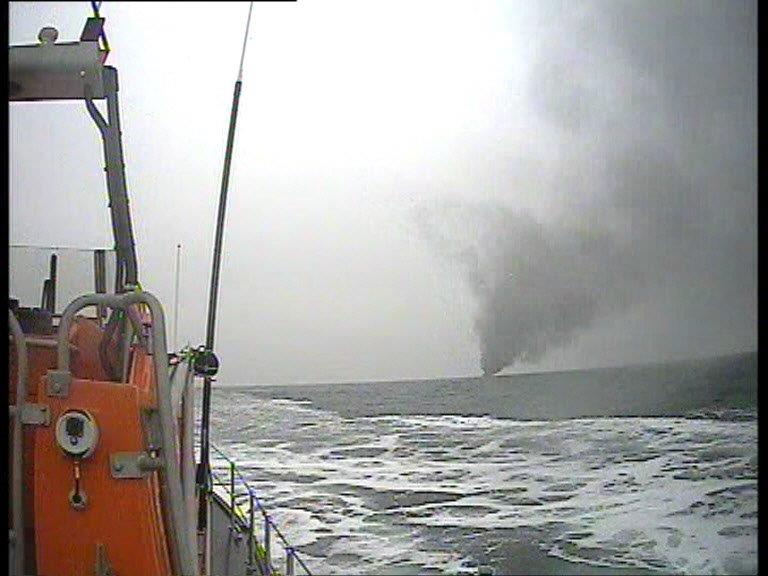 Motor boat explosion